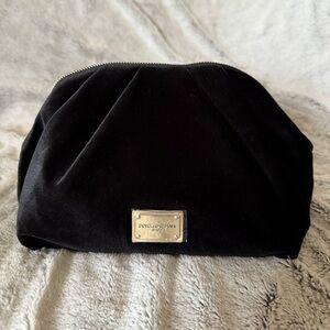 NEW Dolce & Gabbana Velvet Clutch Cosmetic Toiletry Bag